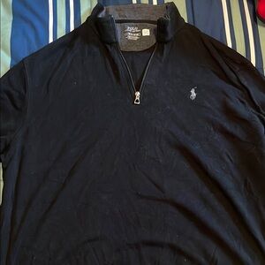 Polo Ralph Lauren Black Zip Up Sweater
